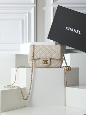 Chanel Cream-Colored Bag